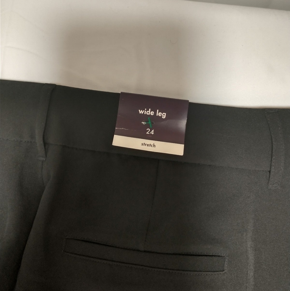 Ava &viv black dress pants wide leg - Picture 4 of 5